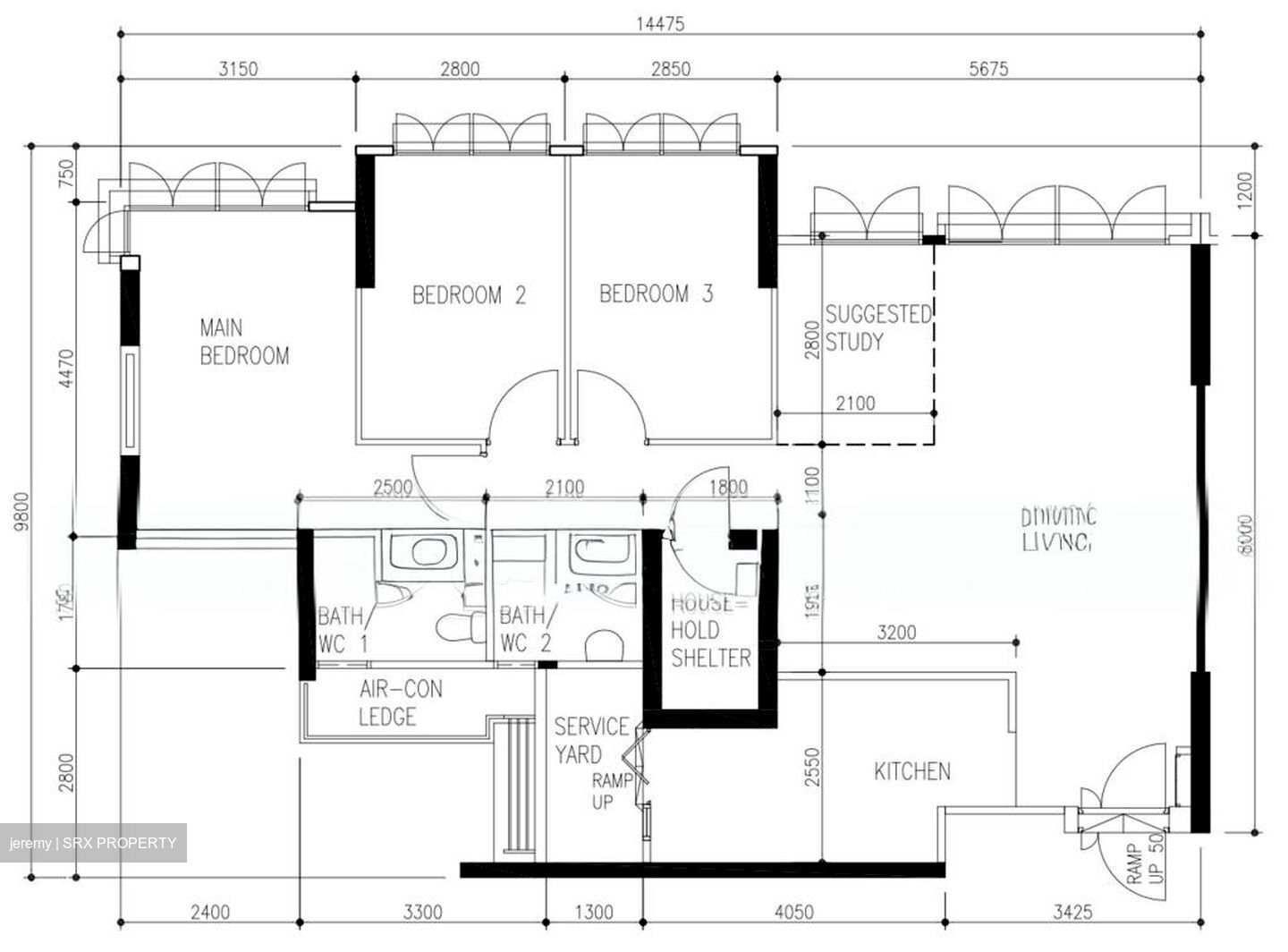 Blk 664B Waterway Sunbeam (Punggol), HDB 5 Rooms #559955741